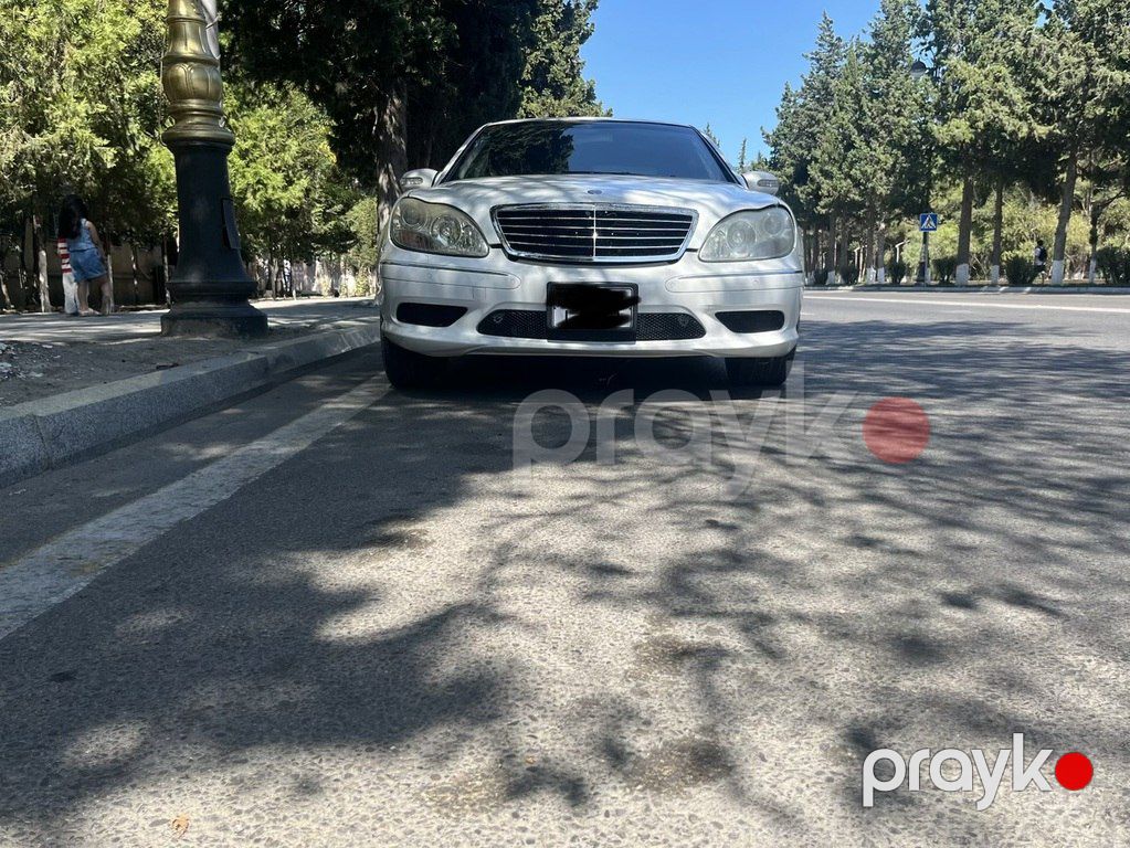 Mercedes S 55 AMG, 5.4 L, 2004 il, 240 000 km — Avtomobillər, Bakı