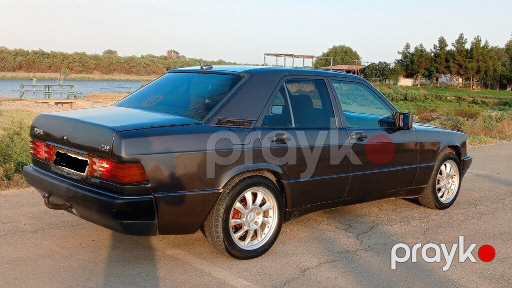 Mercedes 190, 2.0 L, 1991 il, 250 000 km — Avtomobillər, Şirvan (11)