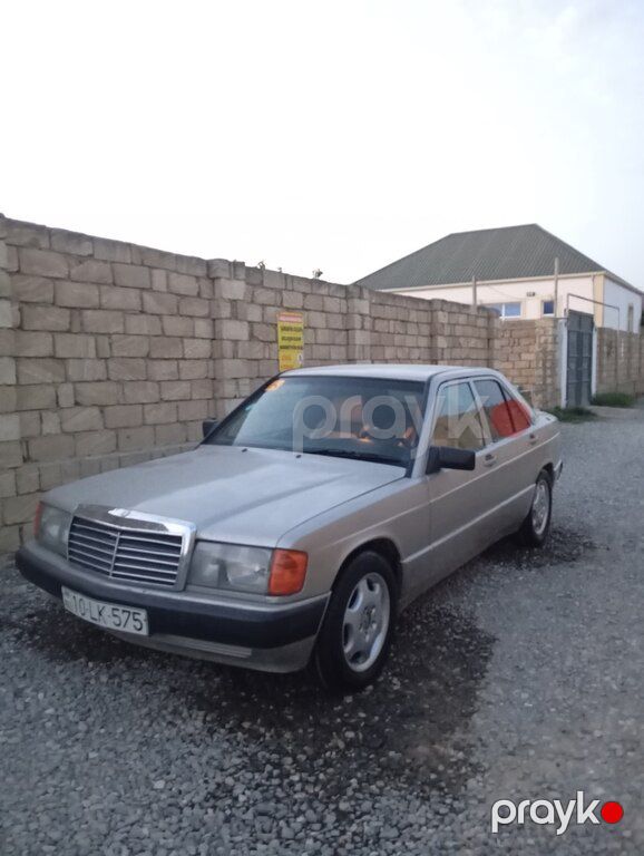 Mercedes 190, 1.8 L, 1991 il, 18 000 km — Avtomobillər, Bakı (3)