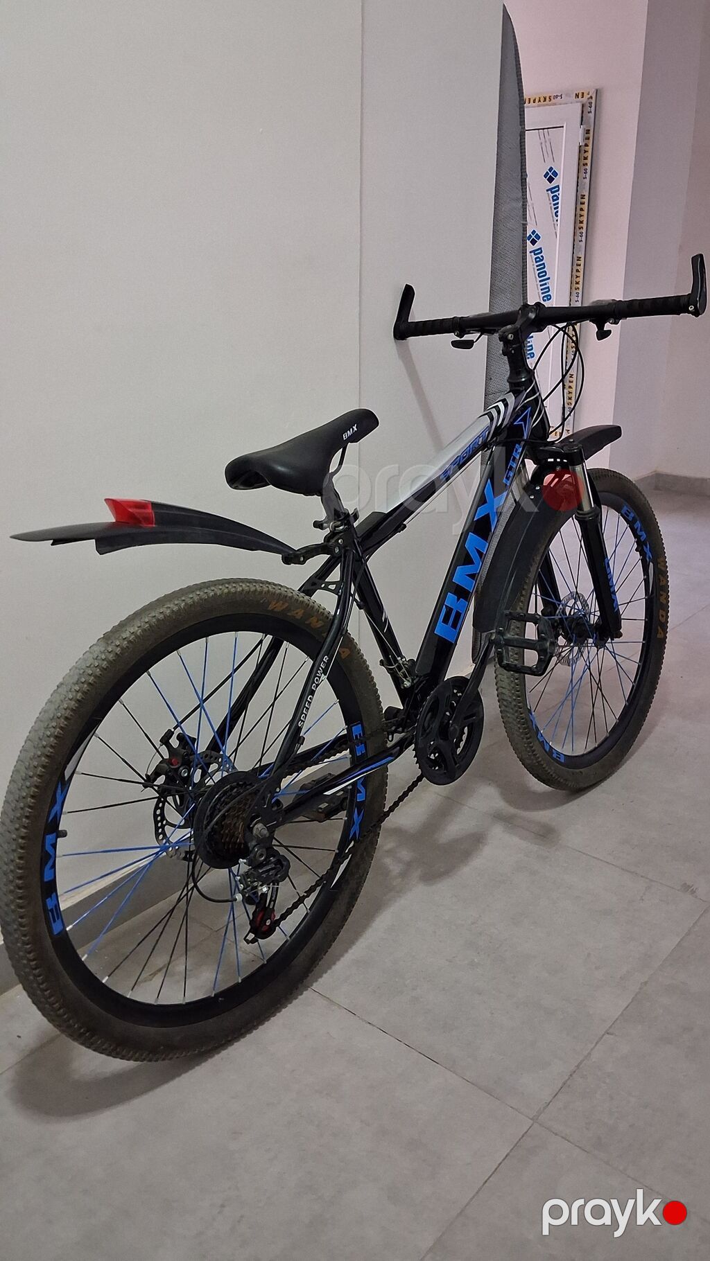 BMX GTR dağ velosipedi - Çərçivə: yüngül alaşımlı polad konstruksiya — Dağ velosipedləri, Masazır (3)