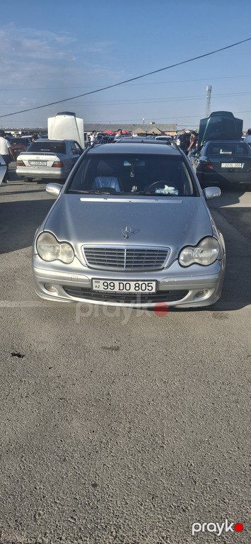 Mercedes C 200, 2.2 L, 2002 il, 707 734 km — Avtomobillər, Bakı