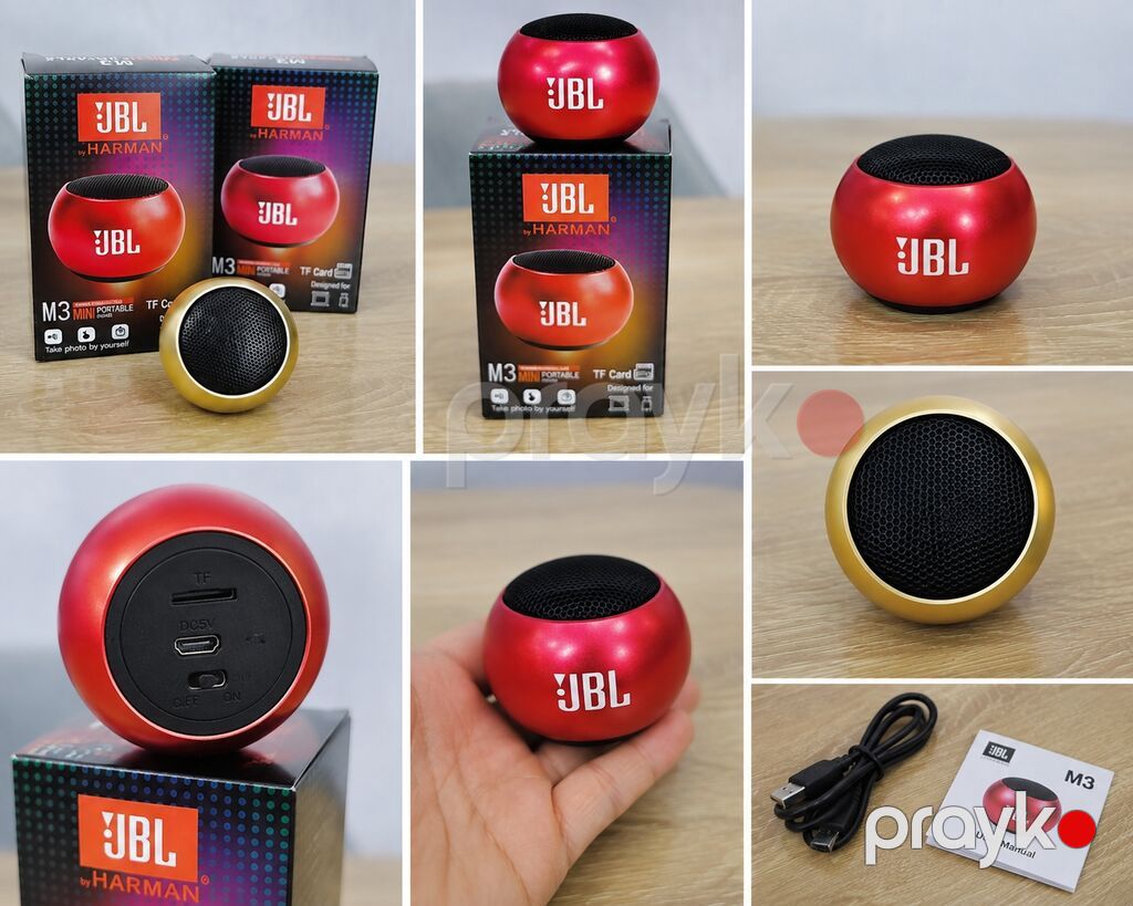 Yeni JBL Kolonka, Növ - Bluetooth, rəng - Qızılı — Dinamiklər və akustik sistemlər, Bakı (2)
