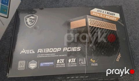 MSI MEG Ai1300P PCIE5 1300W 80+ Platinum — Bakı