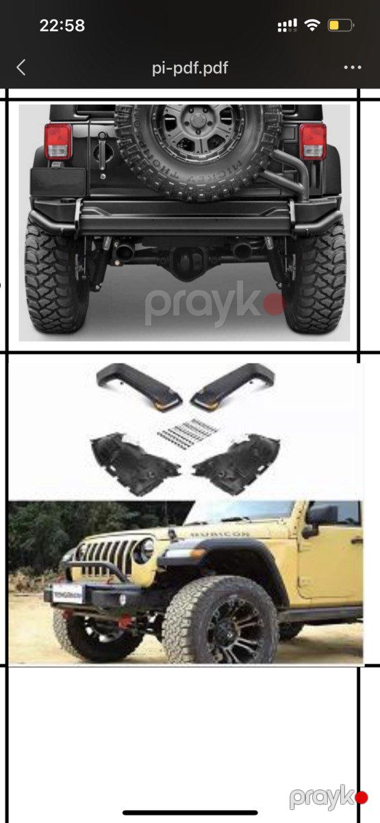 "Jeep Wrangler" buferi — Ehtiyat hissələri və aksesuarlar, Bakı (11)