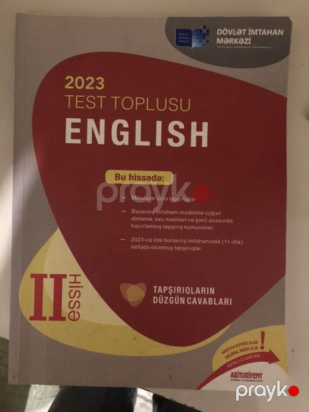 İngilis dili 9-cu sinif, 2023 il — Kitablar, Gəncə (3)