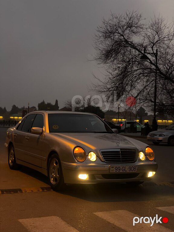Mercedes E 200, 2.2 L, 2000 il, 568 426 km — Avtomobillər, Bakı (8)