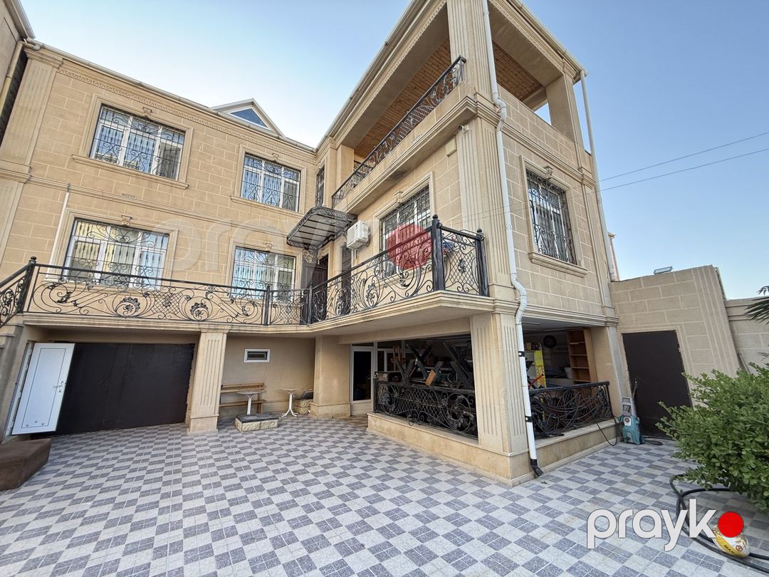 Satılır 6 otaqlı həyət evi/bağ evi 400 m² — Ev, villa, Bakı (2)