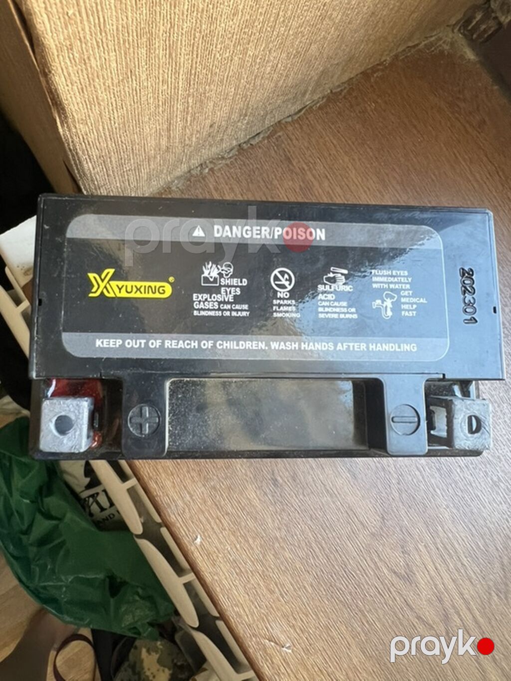 Yuxing YTX7A-BS motosiklet akkumulyatoru - Model: YTX7A-BS — Motosiklet geyimi, Bakı (3)