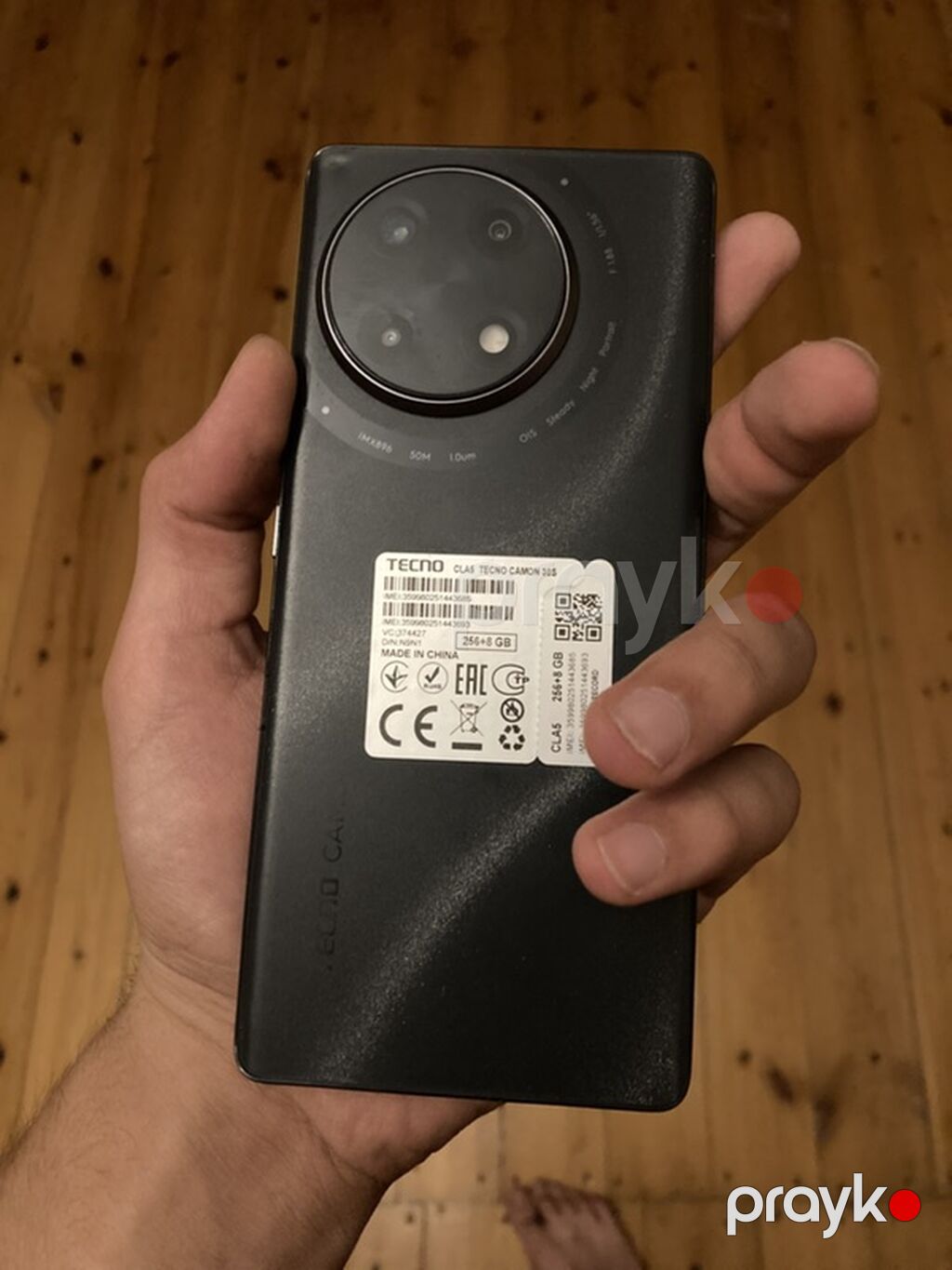 Tecno Camon 30S, 256 GB, rəng - Qara — Tecno, Samux (3)
