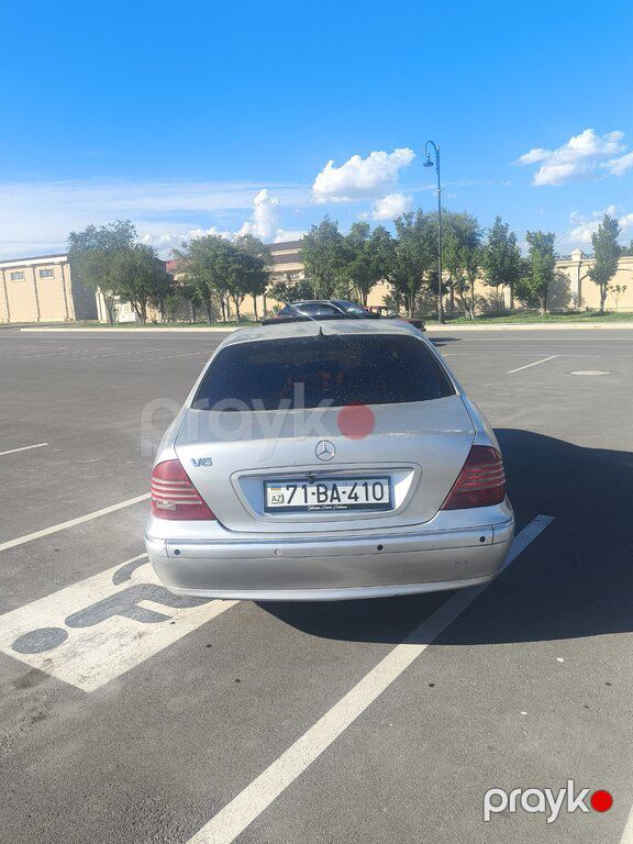 Mercedes S 320, 3.2 L, 2001 il, 260 000 km — Avtomobillər, Naxçıvan (5)