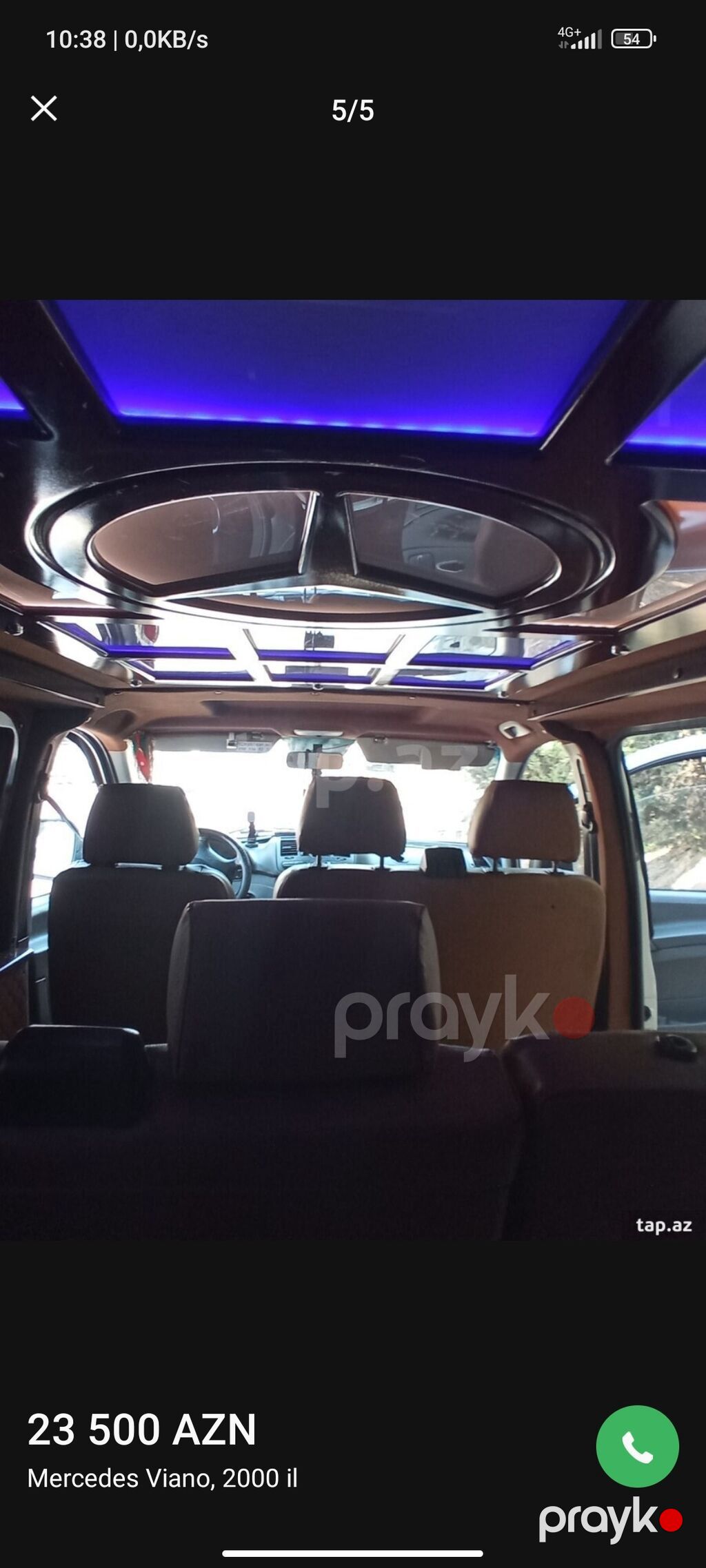 Mercedes-Benz Viano: 2.2 l 2007 il Mikroavtobus — Avtomobillər, Bakı (5)