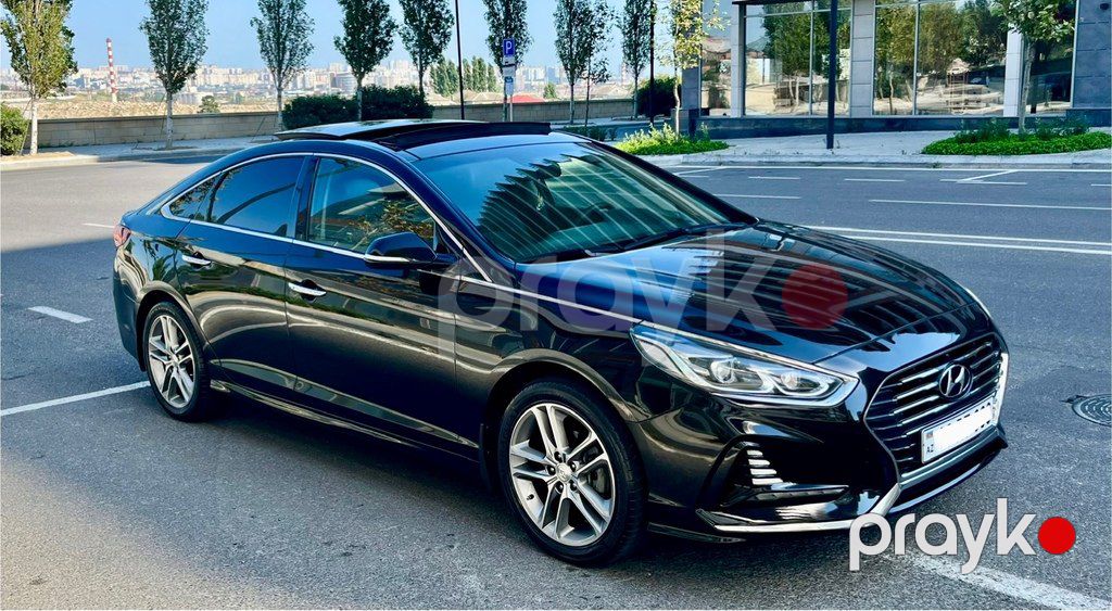 Hyundai Sonata, 2.4 L, 2017 il, 147 000 km — Avtomobillər, Bakı (7)