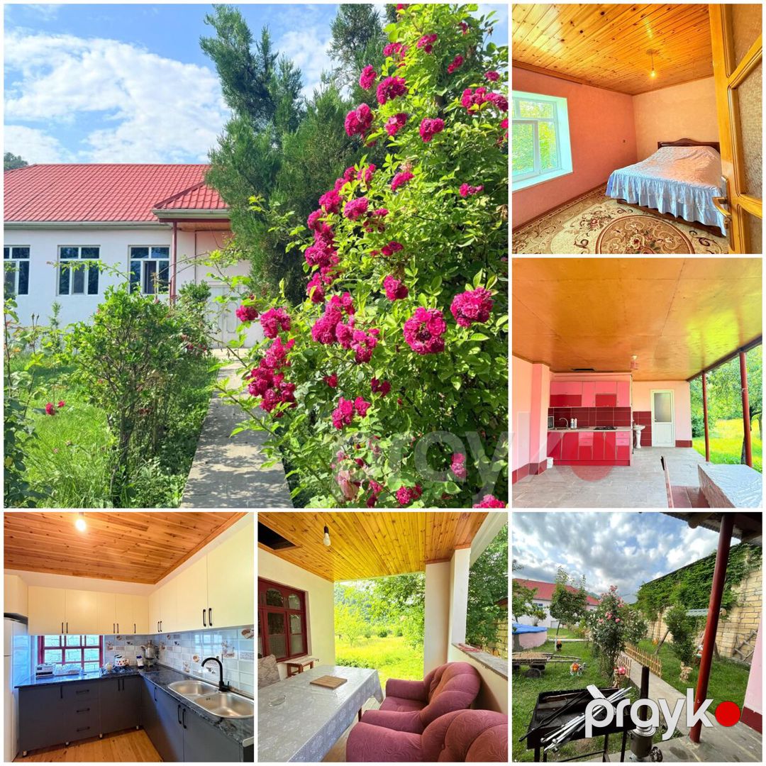 Həyət evi kirayə verilir, Qəbələ r — Ev, villa, Qəbələ (9)
