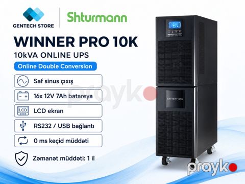 10KVA Online UPS Shturmann — Bakı