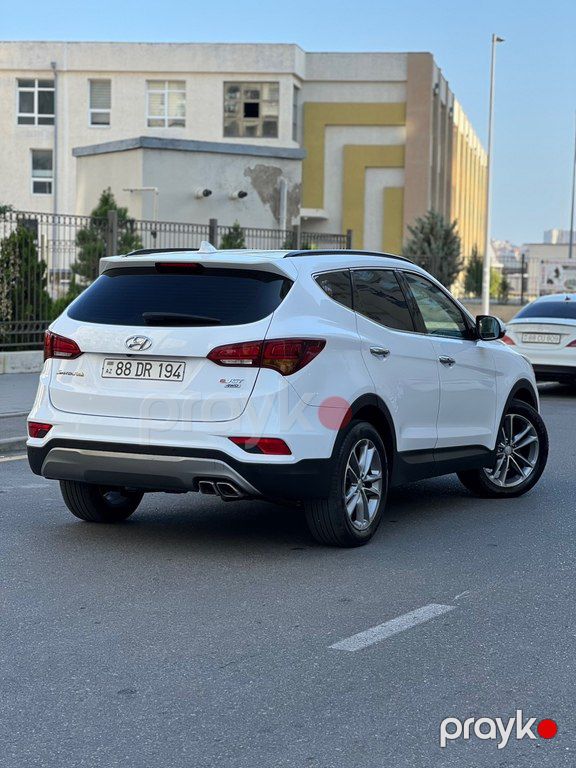 Hyundai Santa Fe, 2.0 L, 2016 il, 167 300 km — Avtomobillər, Bakı (11)