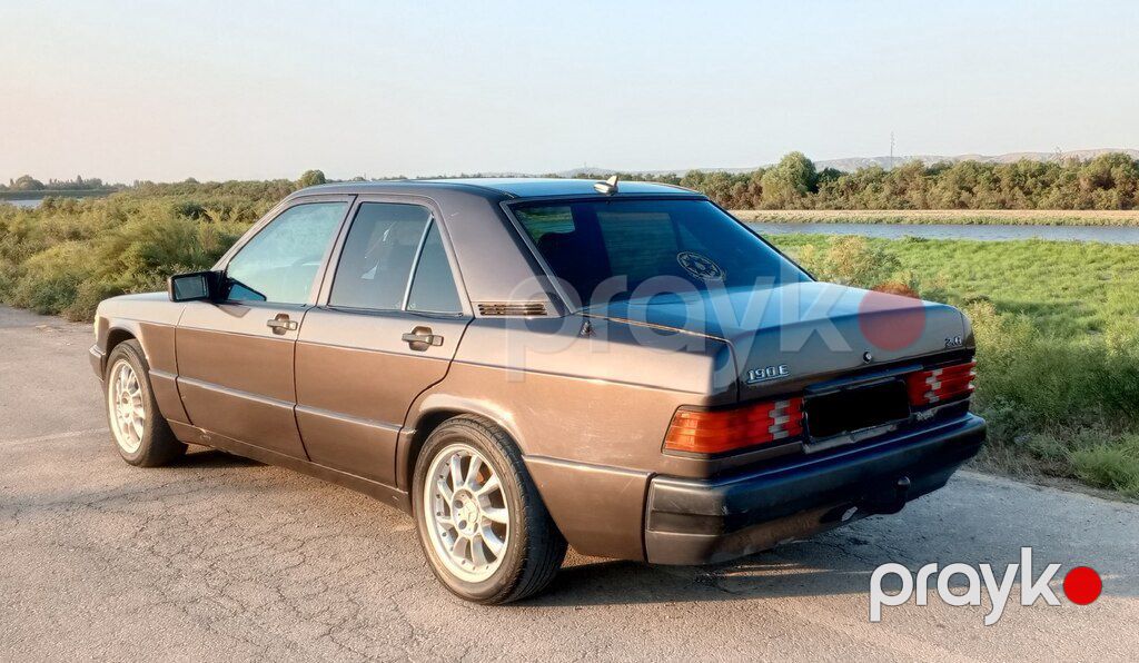 Mercedes 190, 2.0 L, 1991 il, 250 000 km — Avtomobillər, Şirvan (10)