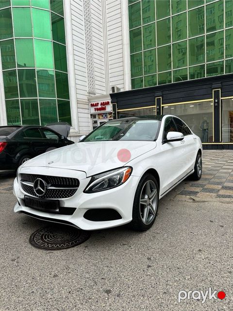 Mercedes C 300, 2.0 L, 2016 il, 141 000 km — Bakı