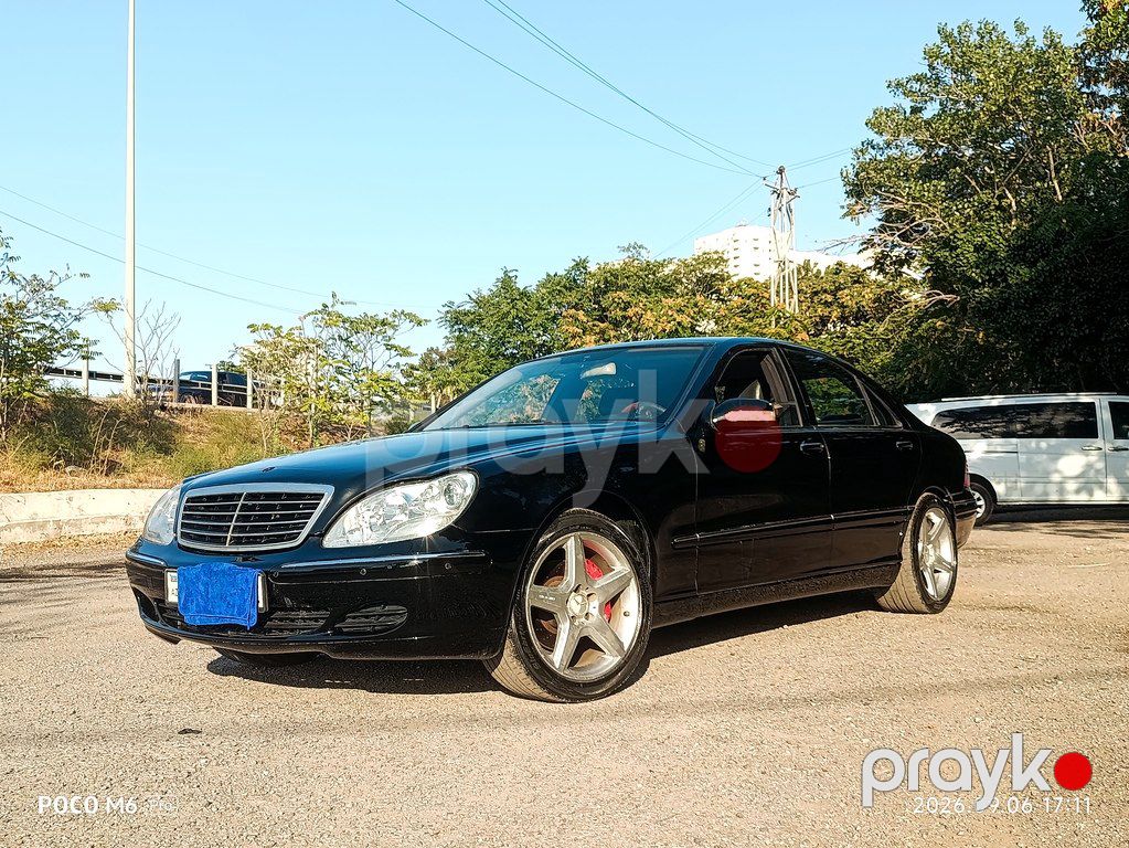 Mercedes S 320, 3.2 L, 2002 il, 279 000 km — Avtomobillər, Bakı (3)