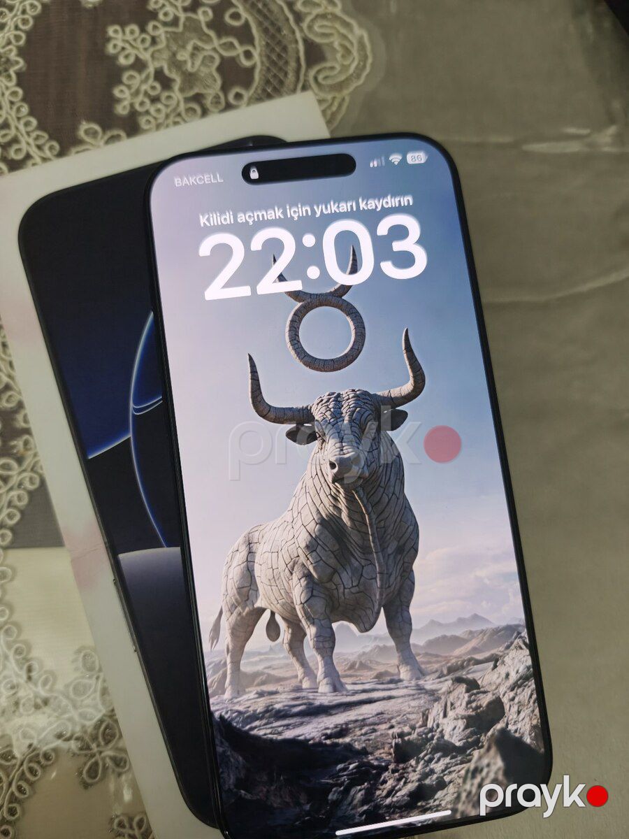 Apple iPhone 16 Pro Max Black Titanium 256GB/8GB — Smartfonlar, Bakı (2)