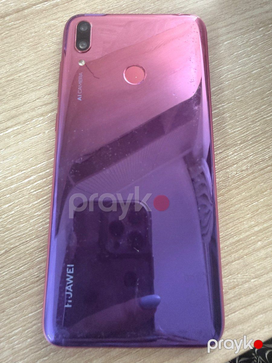 Huawei Y7 (2019) Coral Red 64GB/4GB — Smartfonlar, Bakı (2)