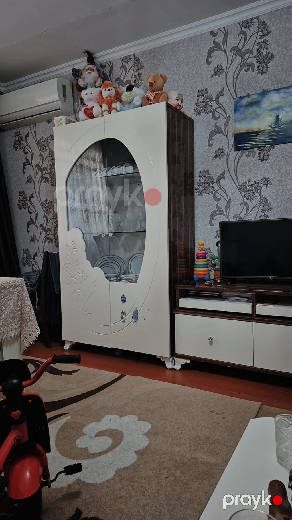 Mebel dəsti – qonaq otağı üçün - Künc divan: açıq bej rəng, yumşaq — Qonaq otağı üçün, Salyan (5)