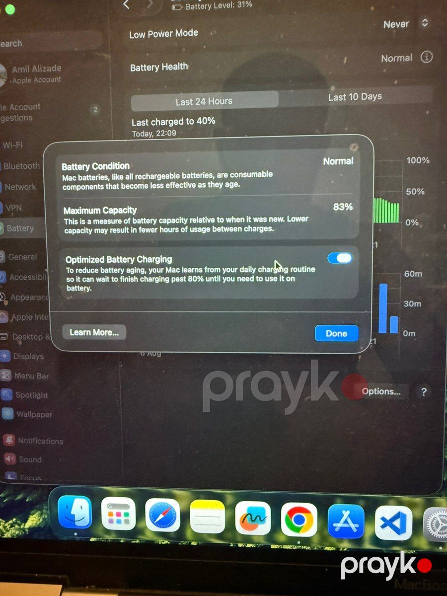 Apple Macbook Pro M1 — Noutbuklar, Bakı (5)