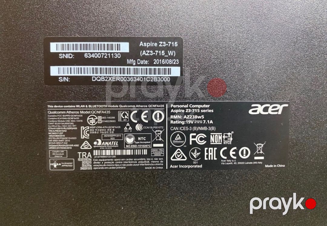Monoblok Acer — Masaüstü kompüterlər, Bakı (5)