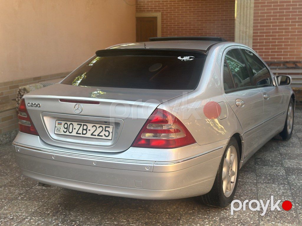Mercedes C 200, 2.0 L, 2001 il, 292 000 km — Avtomobillər, Bakı (9)