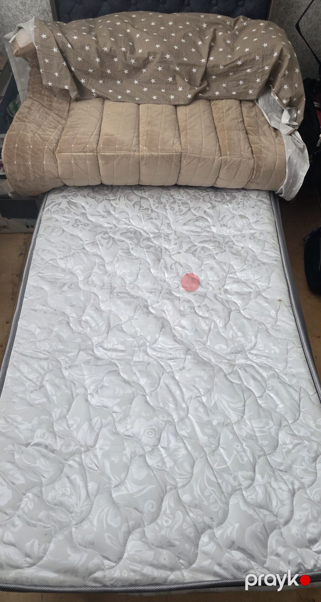 Qaldırılan baza ilə tək nəfərlik çarpayı(matrasla birlikde) - Ölçü — Yataqlar, Bakı (2)