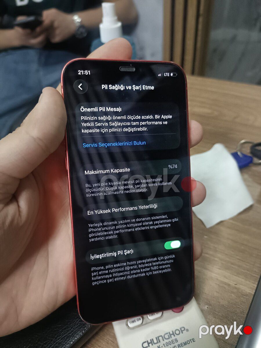 Apple iPhone 12 Red 128GB/4GB — Smartfonlar, Bakı (8)