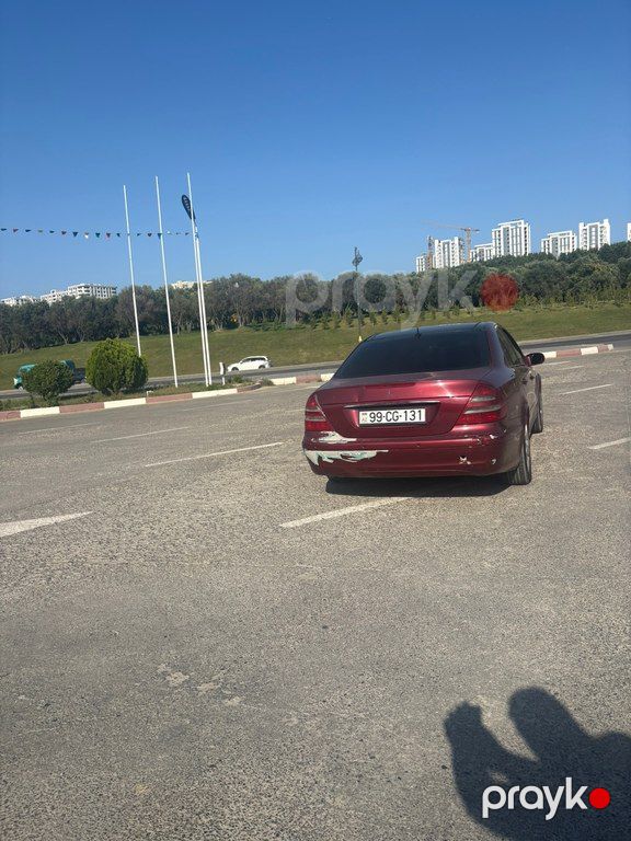 Mercedes E 240, 2.6 L, 2003 il, 260 000 km — Avtomobillər, Bakı (6)