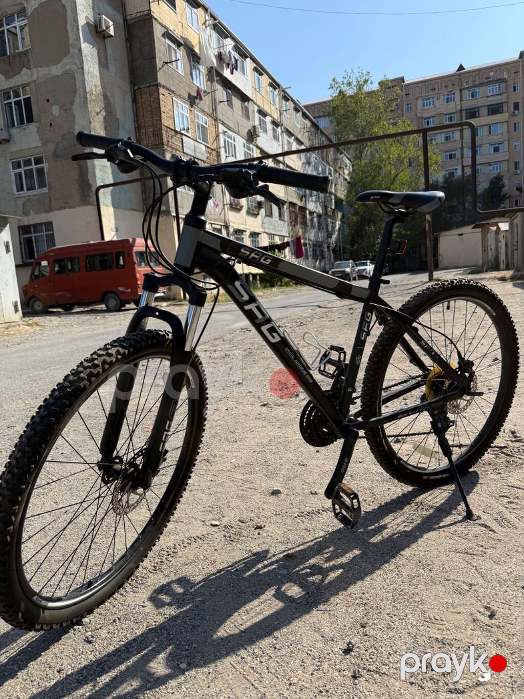 MTB velosiped – SAG markası - Çərçivə: yüngül alüminium alaşım — Dağ velosipedləri, Sumqayıt (4)