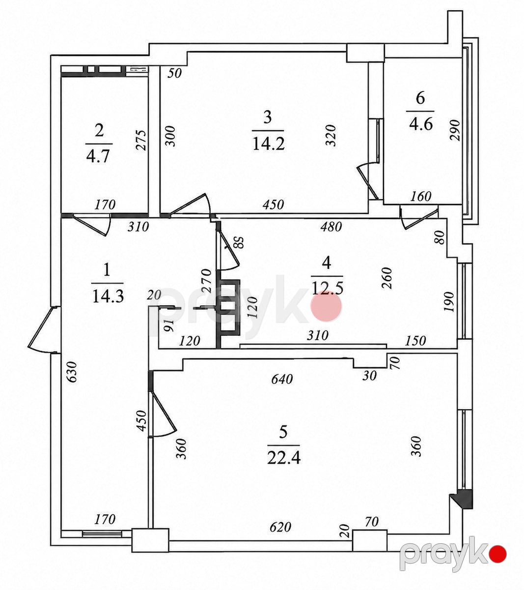 Satılır 2 otaqlı yeni tikili 75 m² — Mənzil, Bakı (2)
