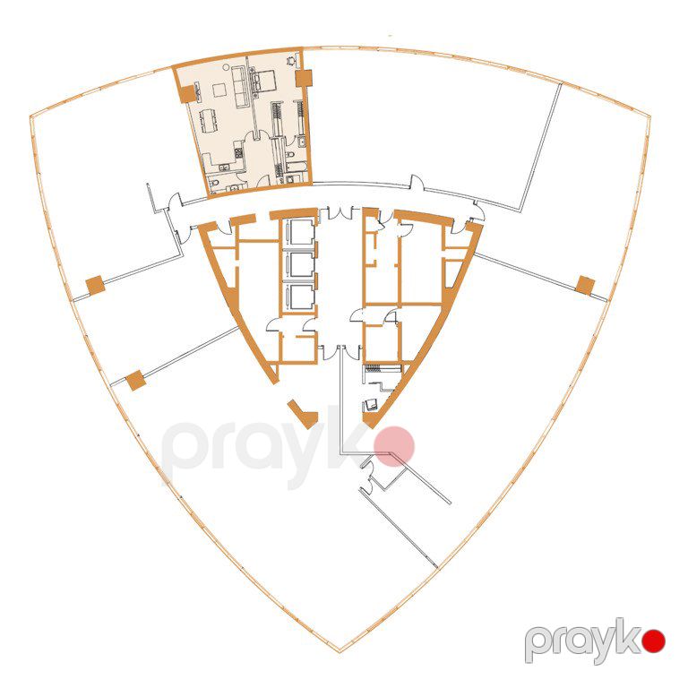 Satılır 1 otaqlı yeni tikili 98 m² — Mənzil, Bakı (6)