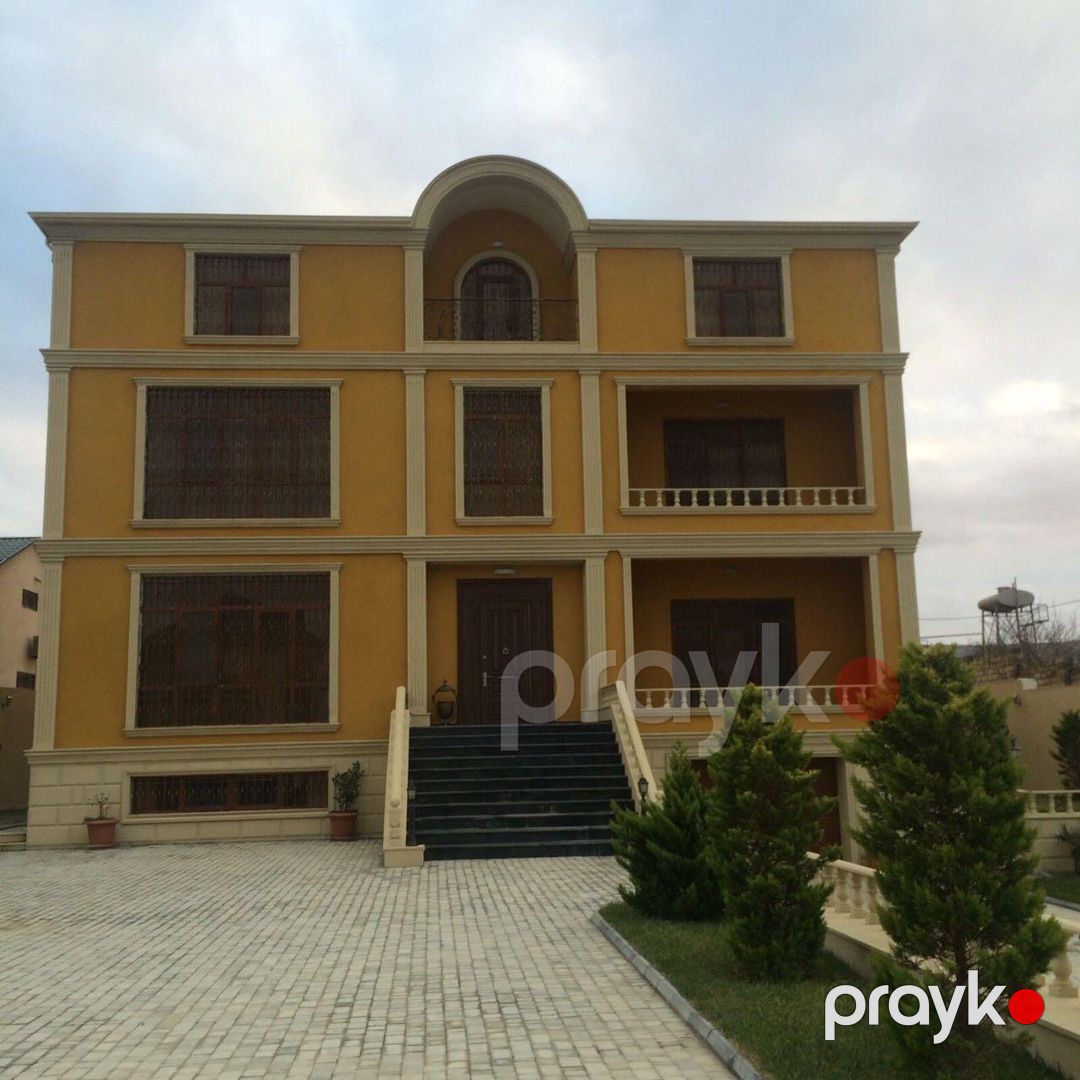 Satılır 6 otaqlı həyət evi/bağ evi 420 m² — Ev, villa, Bakı (4)