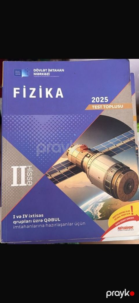 Məhsul: Fizika 2025 – Test Toplusu (II hissə) Xüsusiyyətlər