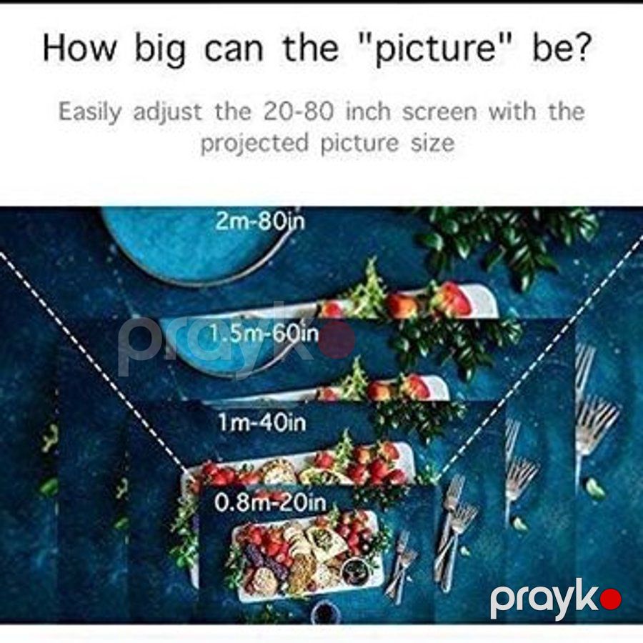 Mini proyektor YG300 — Səs texnikası, Bakı (6)
