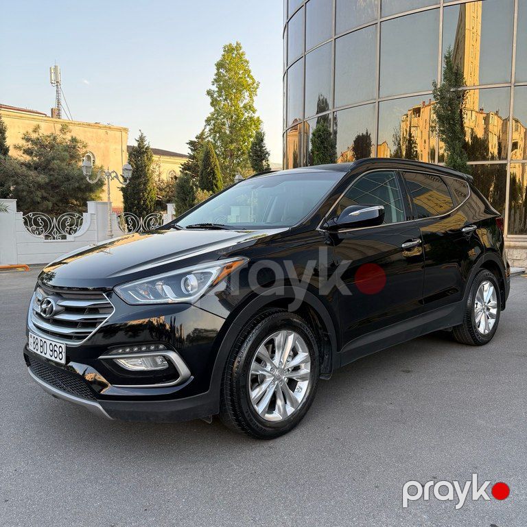 Hyundai Santa Fe, 2.0 L, 2017 il, 110 524 km — Avtomobillər, Bakı (2)