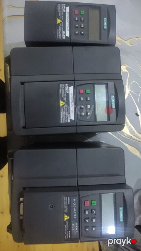 Simens Micromaster 440 invertor 4kw 2.2kw 0.75 kw — Bakı