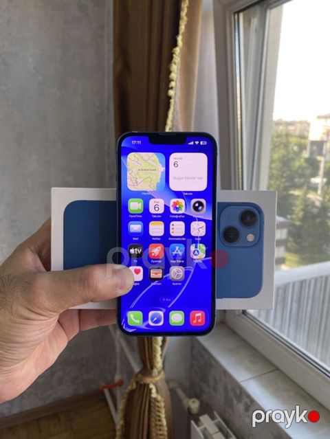 IPhone 13, 128 GB, Mavi — Bakı