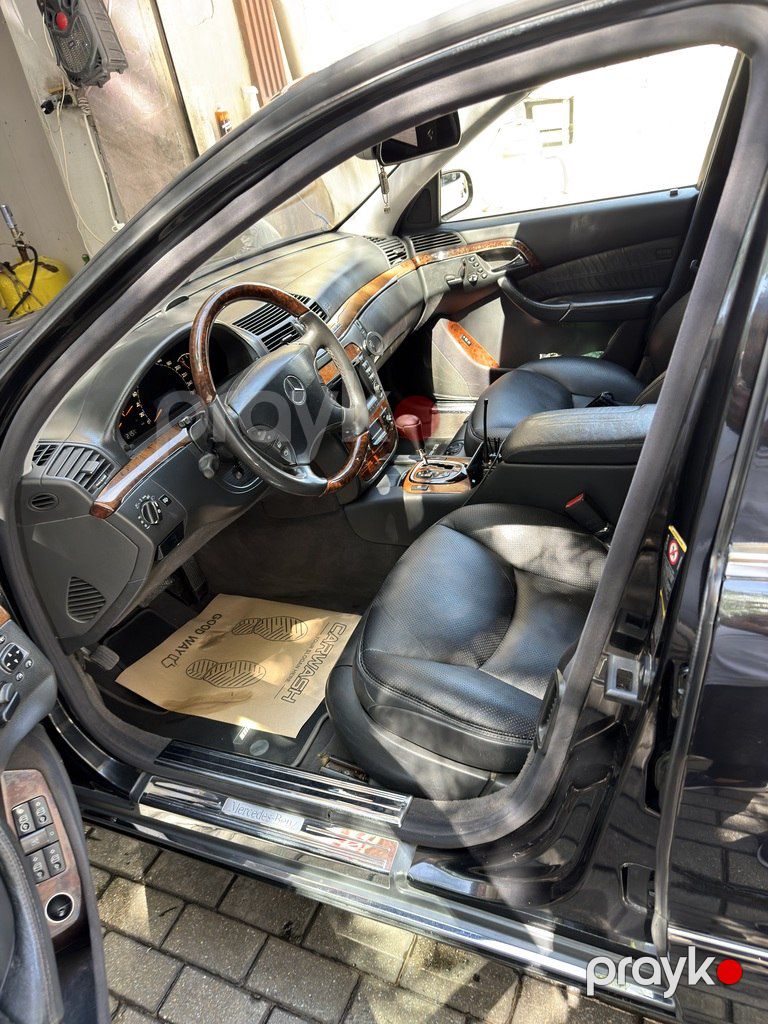 Mercedes S 350, 3.7 L, 2003 il, 220 000 km — Avtomobillər, Bakı (4)