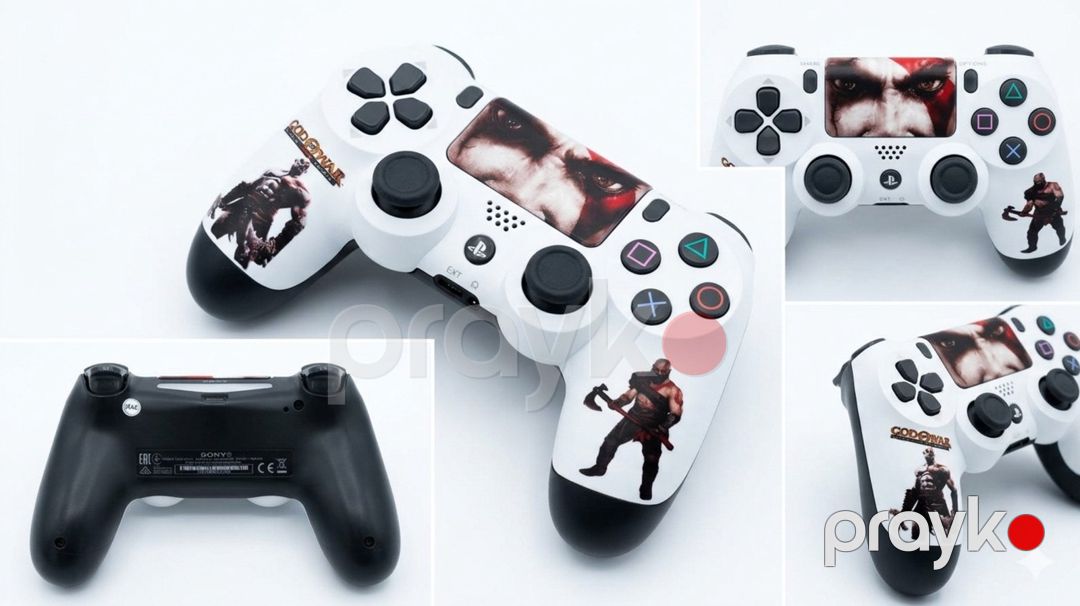 PS4 Joystick Ağ God of War dizayn — Oyunlar, konsollər və proqramlar, Bakı (2)