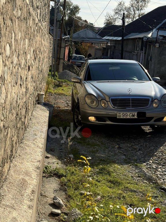 Mercedes E 220, 2.2 L, 2002 il, 420 000 km — Avtomobillər, Bakı (6)
