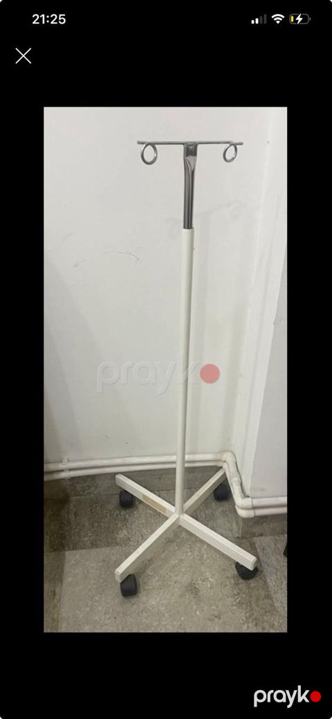 Tibbi sistem asqısı (IV stend) - Material: paslanmayan polad üst — Bakı