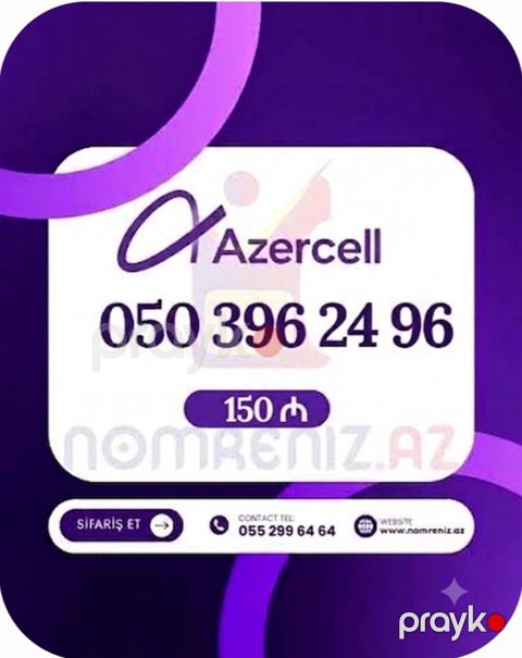 Nömrə: 050 3962496 Yeni — Bakı