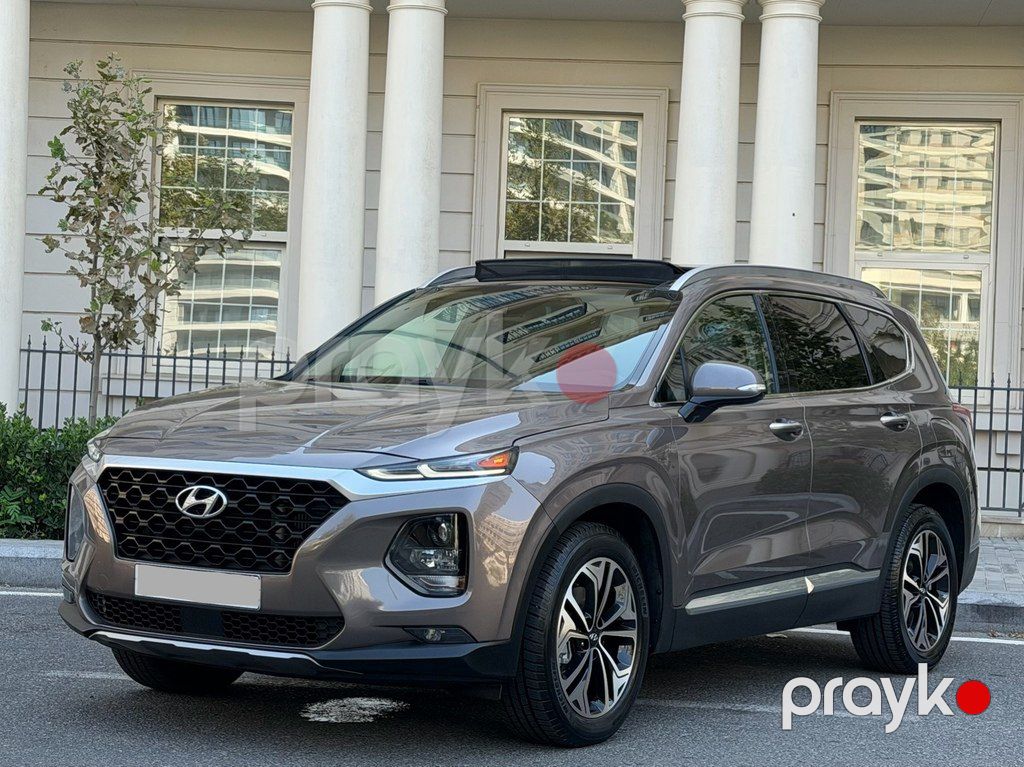Hyundai Santa Fe, 2.0 L, 2018 il, 148 000 km — Avtomobillər, Bakı (3)