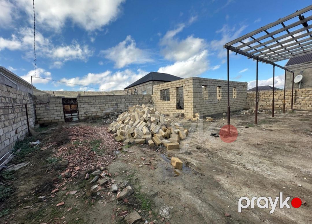 Satılır 2 otaqlı həyət evi/bağ evi 70 m² — Ev, villa, Bakı (2)