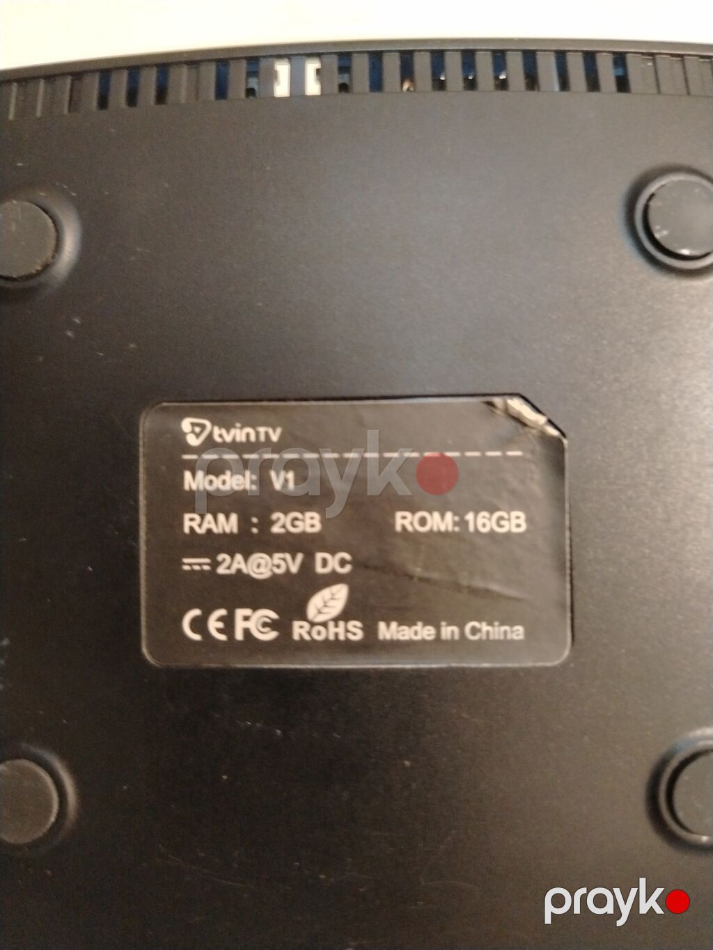 TvInTV TV Box – Model: V1} Xüsusiyyətlər: - RAM: 2 GB - Daxili — TV qabları və media pleyer, Xırdalan (5)