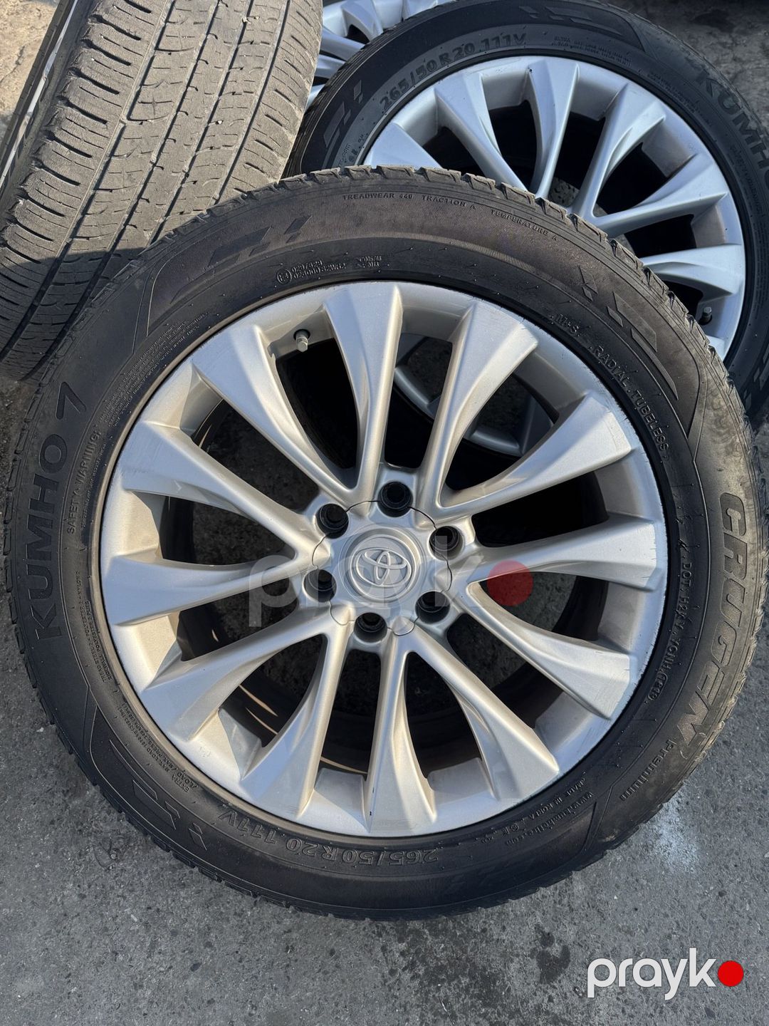 Toyota Prado təkərləri R20 — Ehtiyat hissələri və aksesuarlar, Bakı (2)