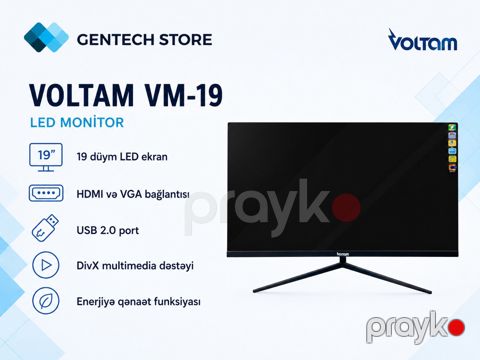 Monitor "Voltam VM-19" — Bakı